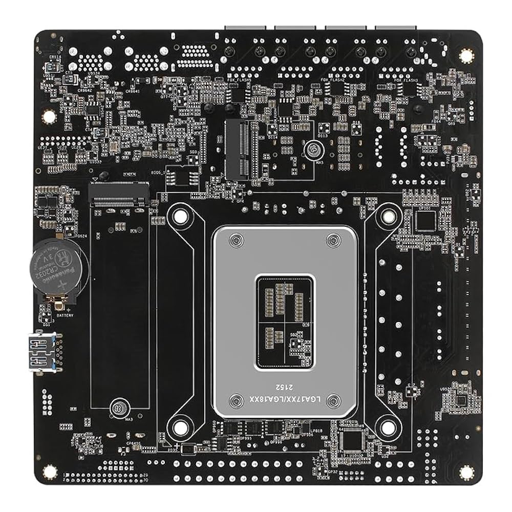 Amazon.com: Q670 6-Bay Mini ITX NAS Motherboard for 12/13/14